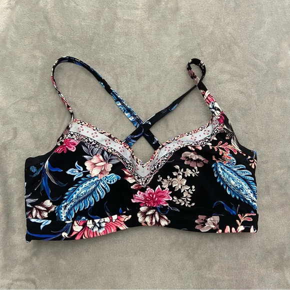 New! Seafolly water garden floral DD cup bralette bikini top 21595 - Picture 4 of 10